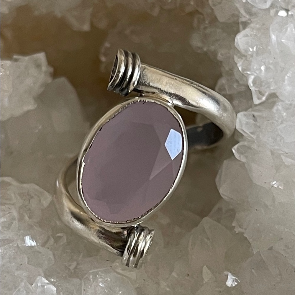 NEW ⭐️🌟⭐️ Rose Quartz Sterling Silver Ring